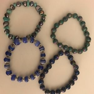 Bead bracelets variety